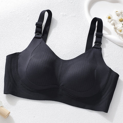 Bra Push-Up Tanpa Jahitan Company Love (Seamless Bra) | Brassiere Berpusat Tolak Dada Tiada Besi Selesa Kain Sejuk Lembut