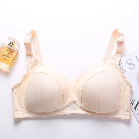 Bra Menyusu Bukaan Depan Company Love (Front Closure) | Brassiere Hamil Tanpa Besi Seamless Kain Selesa Senang Pegang Bayi
