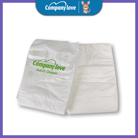 [free shipping 5 Packs]Company Love Premium Adult Tape Diapers Trial Pack | High Absorbency & Leak-Proof Incontinence Care Diapers for Elderly (Size M-XL)