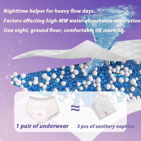Seluar Haid Wanita Company Love (Ansleep Pants) | Tuala Wanita Seluar Disposable Period Underwear 360° Kalis Bocor Malam Selesa Bernafas