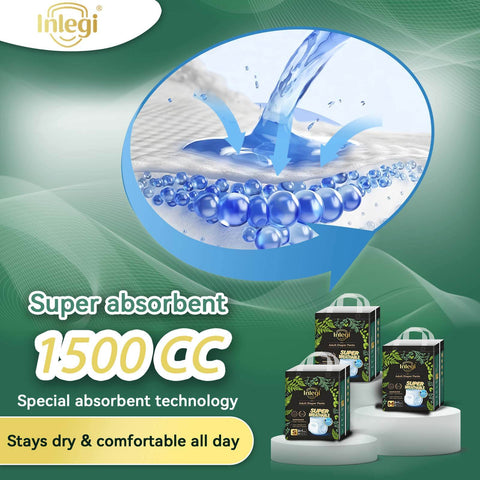 Company Love 成人拉拉裤大吸量 1500ml | 医用级中老年夜用纸尿裤 | 360°弹力内裤式防漏防起褶看护尿裤马来西亚