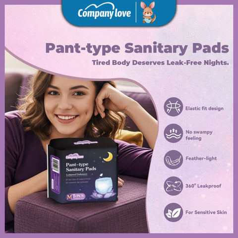 [free shipping 10 Packs]Company Love Ultra Thin Pure Cotton Sanitary Pads | Mix & Match Day & Night Feminine Care Combo Bulk Pack