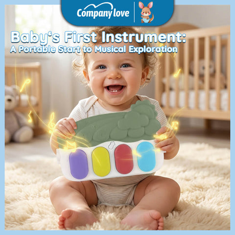 Permaidani Tikar Merangkak Bayi Besar Company Love | Tikar Mainan Kanak-Kanak Tebal Boleh Lipat | Karpet Bayi XPE Kalis Air & Selamat