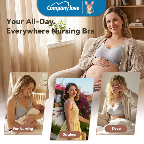 Bra Push-Up Tanpa Jahitan Company Love (Seamless Bra) | Brassiere Berpusat Tolak Dada Tiada Besi Selesa Kain Sejuk Lembut