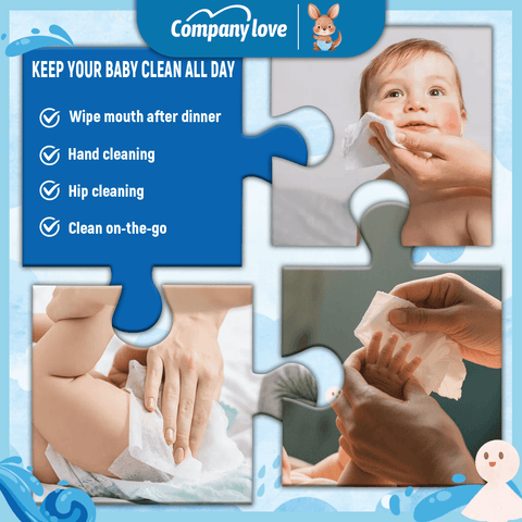 Tisu Basah Bayi Malaysia – Soft Gentle Alcohol-Free Wet Wipes for Baby & Family Hygiene | Company Love
