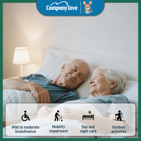 [4 packs]Company Love Premium Adult Care Underpads | High-Absorption Leak-Proof Bed Protectors Malaysia