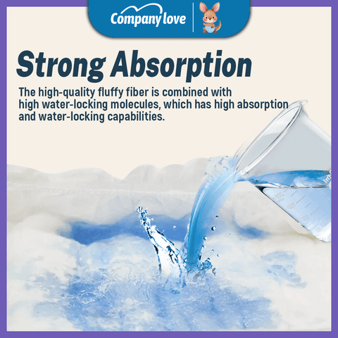 [4 packs]Company Love Premium Adult Diaper | High-Absorption Leak-Proof Adult Diapers Malaysia | Breathable & Odor-Control Lampin Dewasa