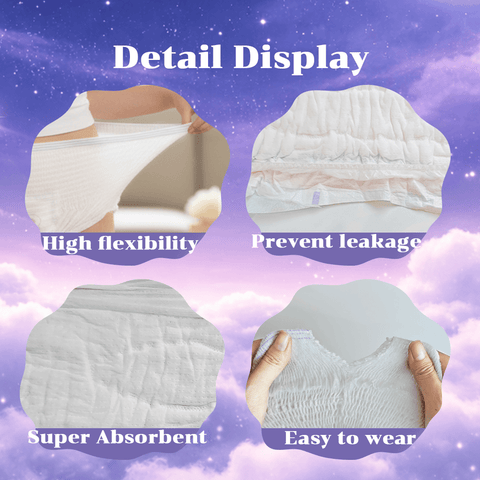 Seluar Haid Wanita Company Love (Ansleep Pants) | Tuala Wanita Seluar Disposable Period Underwear 360° Kalis Bocor Malam Selesa Bernafas