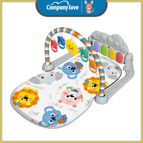 Permaidani Tikar Merangkak Bayi Besar Company Love | Tikar Mainan Kanak-Kanak Tebal Boleh Lipat | Karpet Bayi XPE Kalis Air & Selamat