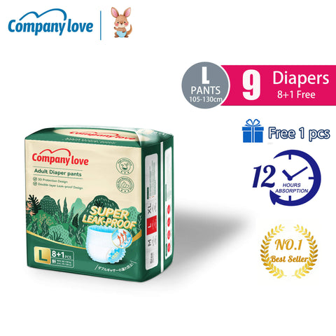 [4 packs]Company Love Premium Adult Care Underpads | High-Absorption Leak-Proof Bed Protectors Malaysia