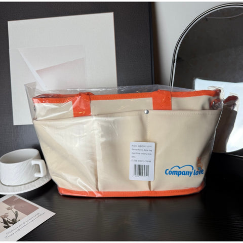 Beg Diaper Bayi Beg Galas Ibu Company Love (Mama Backpack) | Beg Susu Pukal Multifungsi Kalis Air dengan Poket Penebat Haba Botol
