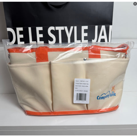 Beg Diaper Bayi Beg Galas Ibu Company Love (Mama Backpack) | Beg Susu Pukal Multifungsi Kalis Air dengan Poket Penebat Haba Botol