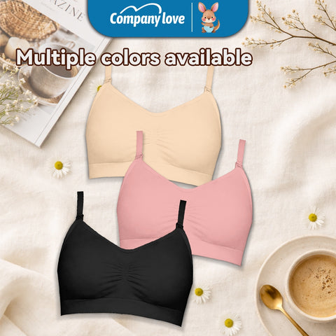 Bra Selesa Pam Susu Tanpa Tangan Company Love (Hands-Free Pumping Bra) | Brassiere Menyusu 2-dalam-1 Tanpa Besi Kain Lembut Seamless