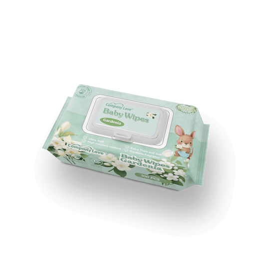 [FREE SHIPPING 5 Packs] Company Love Natural Gardenia Scented Baby Wet Wipes | 500 Sheets Mega Value Bundle | Alcohol-Free Mild Purified Water Wipes Malaysia
