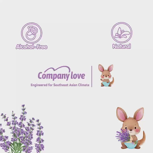 [FREE SHIPPING 5 Packs] Company Love Premium Lavender Baby Wet Wipes (500pcs Mega Pack) | EDI Pure Water Alcohol-Free Baby Wipes | Thick Pearl Embossed Fragrant Wipes